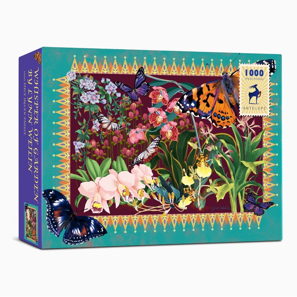 NWT Antelope Whisper of Garden 1000 piece Puzzle